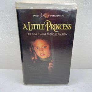 Vintage 1995 Warner Bros Family Entertainment A Little Princess VHS Clamshell